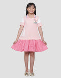 Character Top Sport Midi Dress Short Sleeve Girls