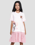 Character Hello Kitty Love Pleats Midi Dress for Girls