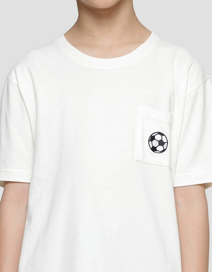 Aero Embro Soccer Kaos Lengan Pendek Anak Laki-laki