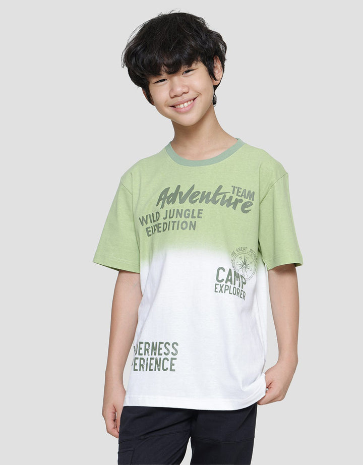 Aero Ombre Adventure Kaos Lengan Pendek Anak Laki-laki