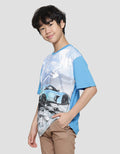 Aero Race Car Full Print Kaos Lengan Pndek Anak Laki-Laki