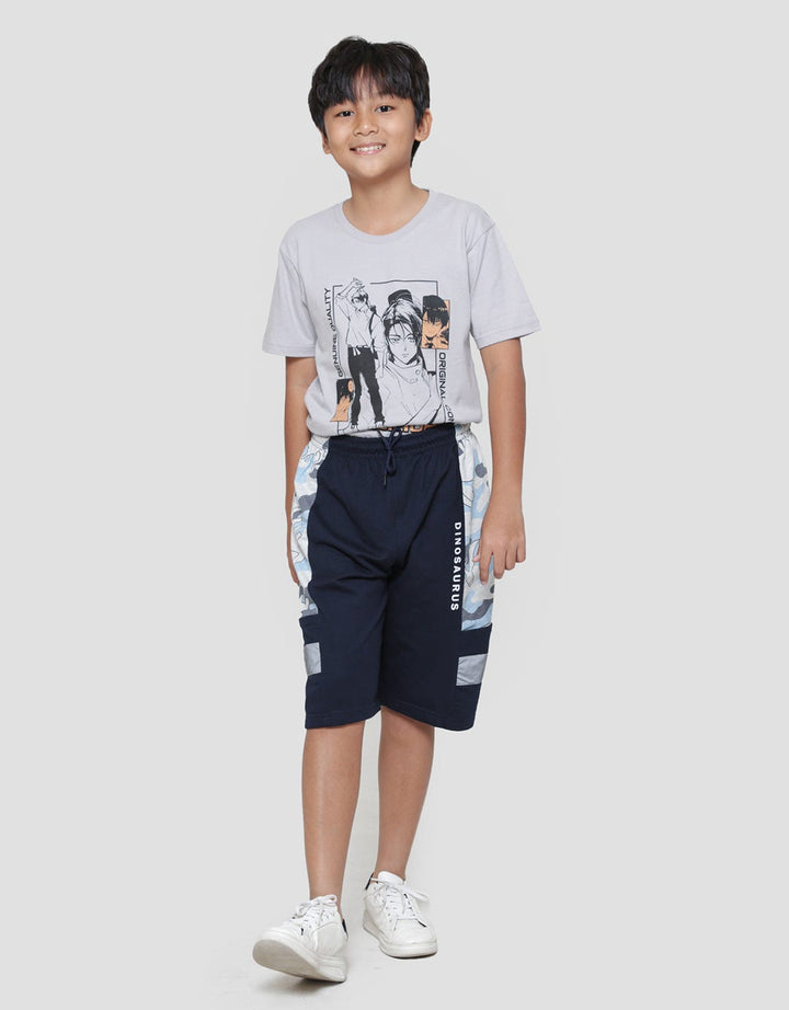 Aero Terry Dino Roar Celana Pendek Anak Laki-laki