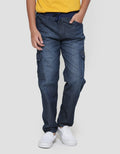 Aero Flpant Boys Denim Long Pants