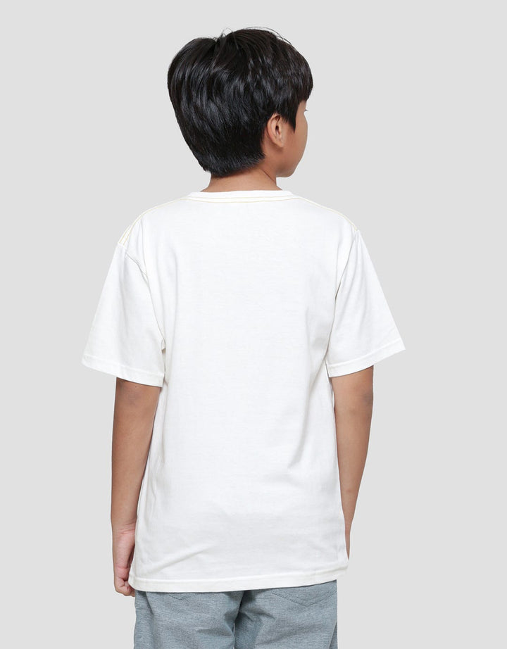 Aero Dino Print Kaos Lengan Pendek Anak Laki-laki