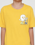 Aero Its Ok Print Kaos Lengan Pendek Anak Laki-laki