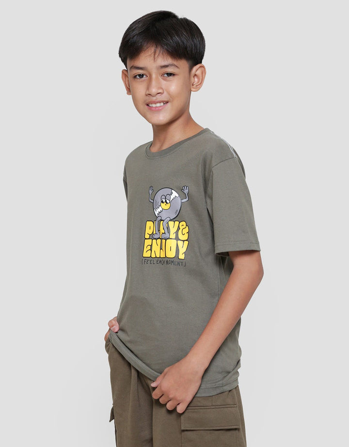 Aero Play Print Boys Short Sleeve T-Shirt