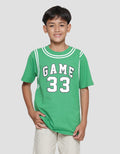 Aero Game 33 Print Kaos Anak Laki-laki