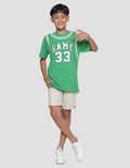 Aero Game 33 Print Kaos Anak Laki-laki