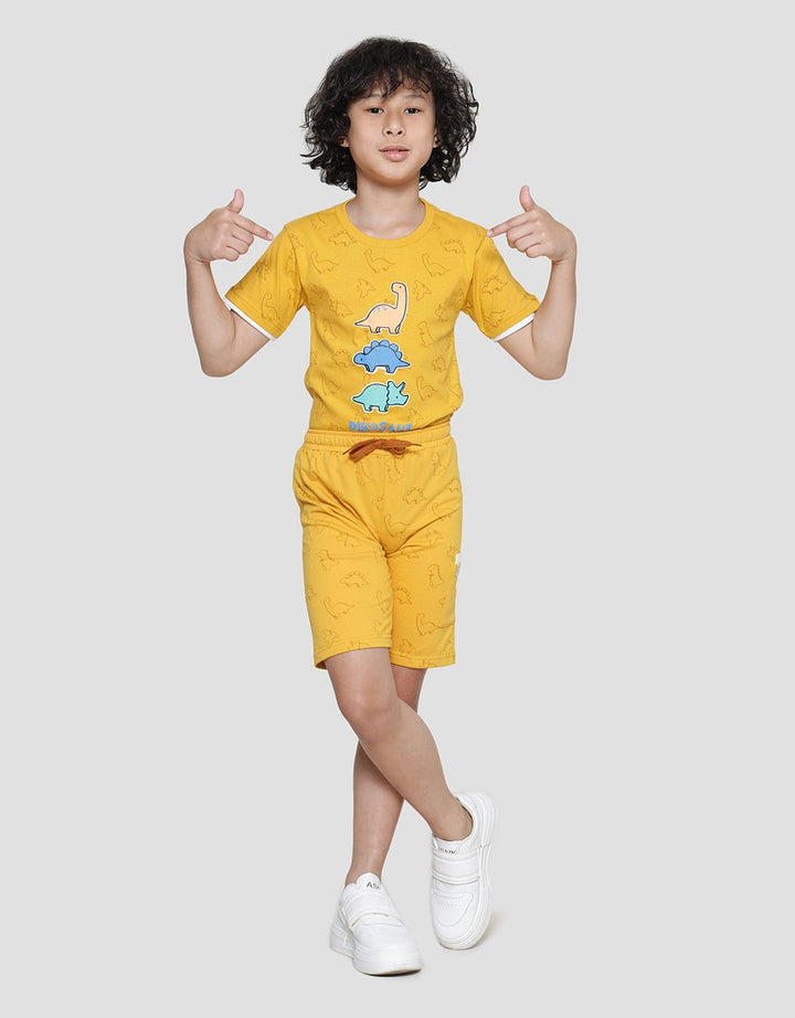 Little M Knit Baby Terry Celana Pendek Anak Laki-laki