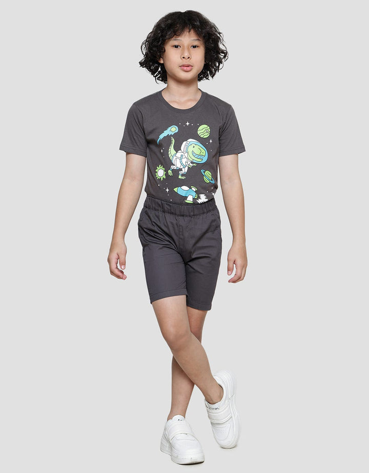 Little M Woven Twill Boys Shorts