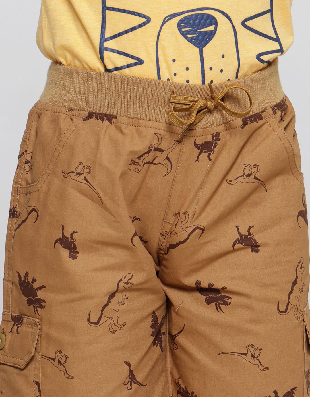 Little M Dino Print Boys Shorts