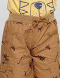Little M Dino Print Celana Pendek Anak Laki-laki