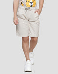 Little M Solid Crop Boys Shorts