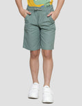 Little M Solid Crop Boys Shorts