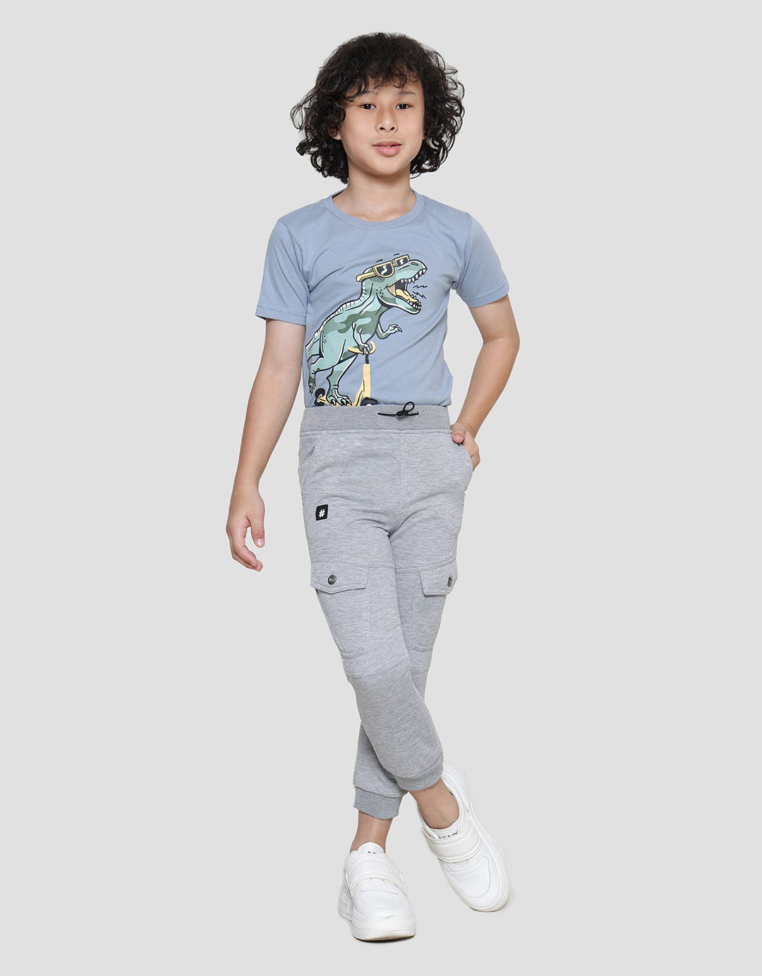 Little M Terry Celana Jogger Anak Laki-laki