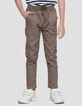 Little M  Woven Reguler Stretch Rib Celana Panjang Anak Laki-laki