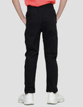 Little M  Woven Reguler Stretch Rib Celana Panjang Anak Laki-laki