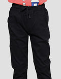 Little M  Woven Reguler Stretch Rib Celana Panjang Anak Laki-laki