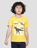 Little M Dino Print Baju Setelan Anak Laki-laki