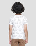 Little M Print Bear Baju Set Anak Laki-Laki