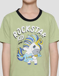 Little M Unicorn Rockstar Boys Clothing Set