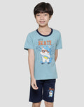 Little M Unicorn Lets Skate Set Pakaian Anak Laki-laki