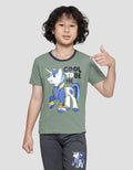 Little M Unicorn Set Pakaian Anak Laki-laki