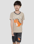 Little M Roar Able Set Pakaian Anak Laki-laki