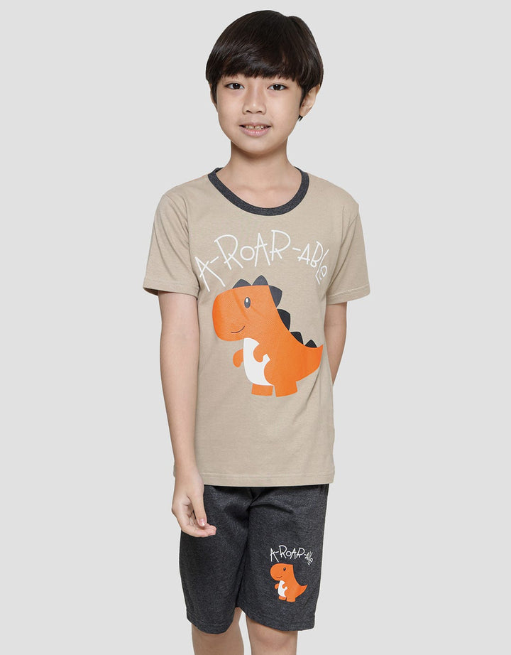 Little M Roar Able Set Pakaian Anak Laki-laki