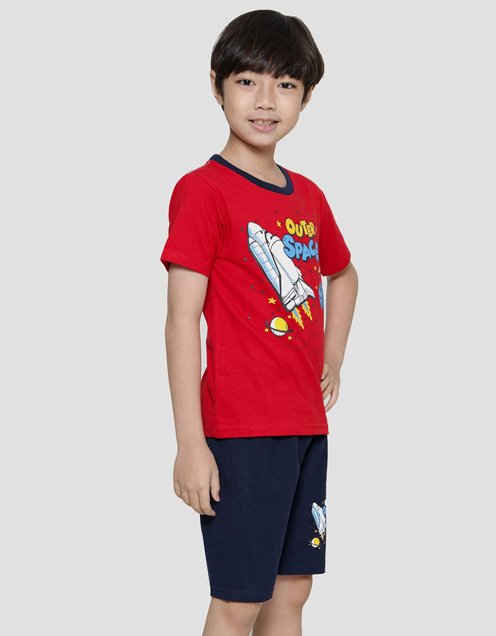 Little M Space Pakaian Setelan Anak Laki-laki
