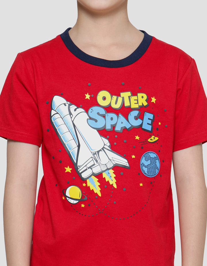 Little M Space Pakaian Setelan Anak Laki-laki