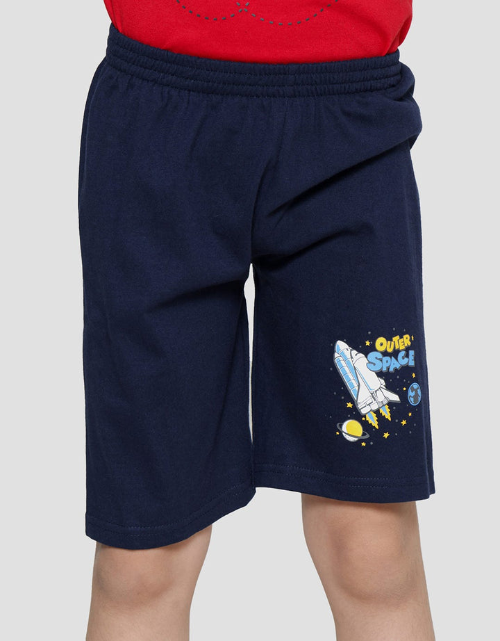 Little M Space Pakaian Setelan Anak Laki-laki