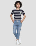 Little M Reguler Non Stretch Celana Cargo Denim Anak Laki-Laki