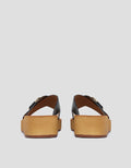 Connexion Gold Cross Wedges Sandal Wanita