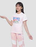 Character Top Sport Kaos Lengan Pendek Anak Perempuan