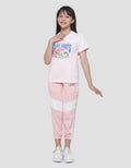 Character Top Sport Kaos Lengan Pendek Anak Perempuan