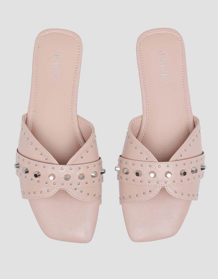 Details Drns02 Strap With Studded Slipper Sandal Wanita