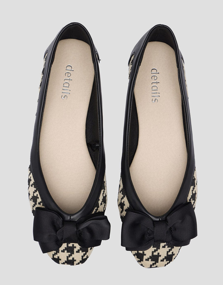 Details Checks Ribbs Women's Flat Shoes