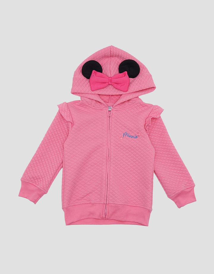 Disney Minnie Jacket Hoodie Anak Perempuan