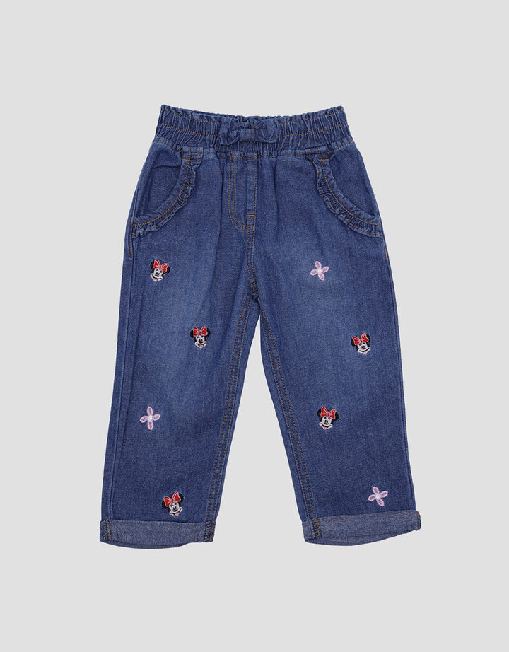 Disney Minnie Girls' Denim Pants