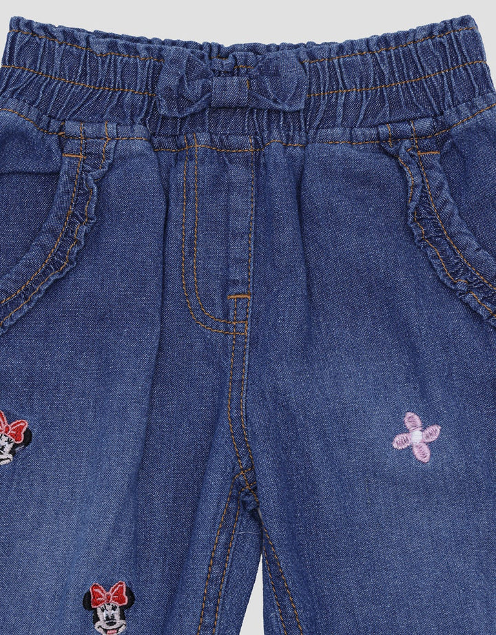 Disney Minnie Girls' Denim Pants