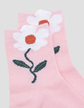 Kidz Too Flower Print Kaus Kaki Anak Perempuan