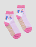 Kidz Too Unicorn Head Kaos Kaki Anak