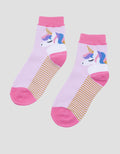 Kidz Too Unicorn Head Kaos Kaki Anak