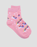 Kidz Too Unicorn Print Girls Socks