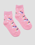 Kidz Too Unicorn Print Girls Socks