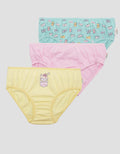 Kidz Too Cat Flower Celana Dalam Isi 3 Anak Perempuan