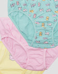 Kidz Too Cat Flower Celana Dalam Isi 3 Anak Perempuan