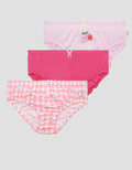 Kidz Too Pack Of 3 Cherry Berry Celana Dalam Anak Perempuan