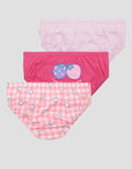 Kidz Too Pack Of 3 Cherry Berry Celana Dalam Anak Perempuan